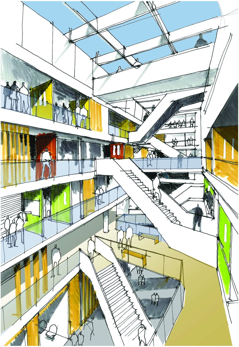 Illustration d'architecture, OXXO Studio