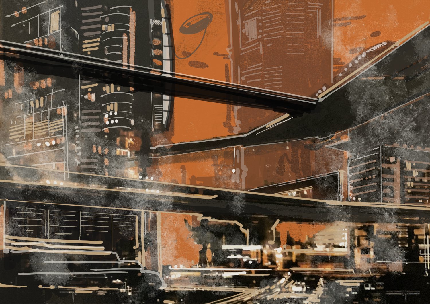 Concept art & illustration hors architecture — OXXO Studio