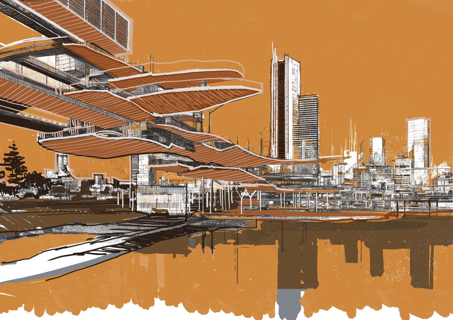 Concept art & illustration hors architecture — OXXO Studio
