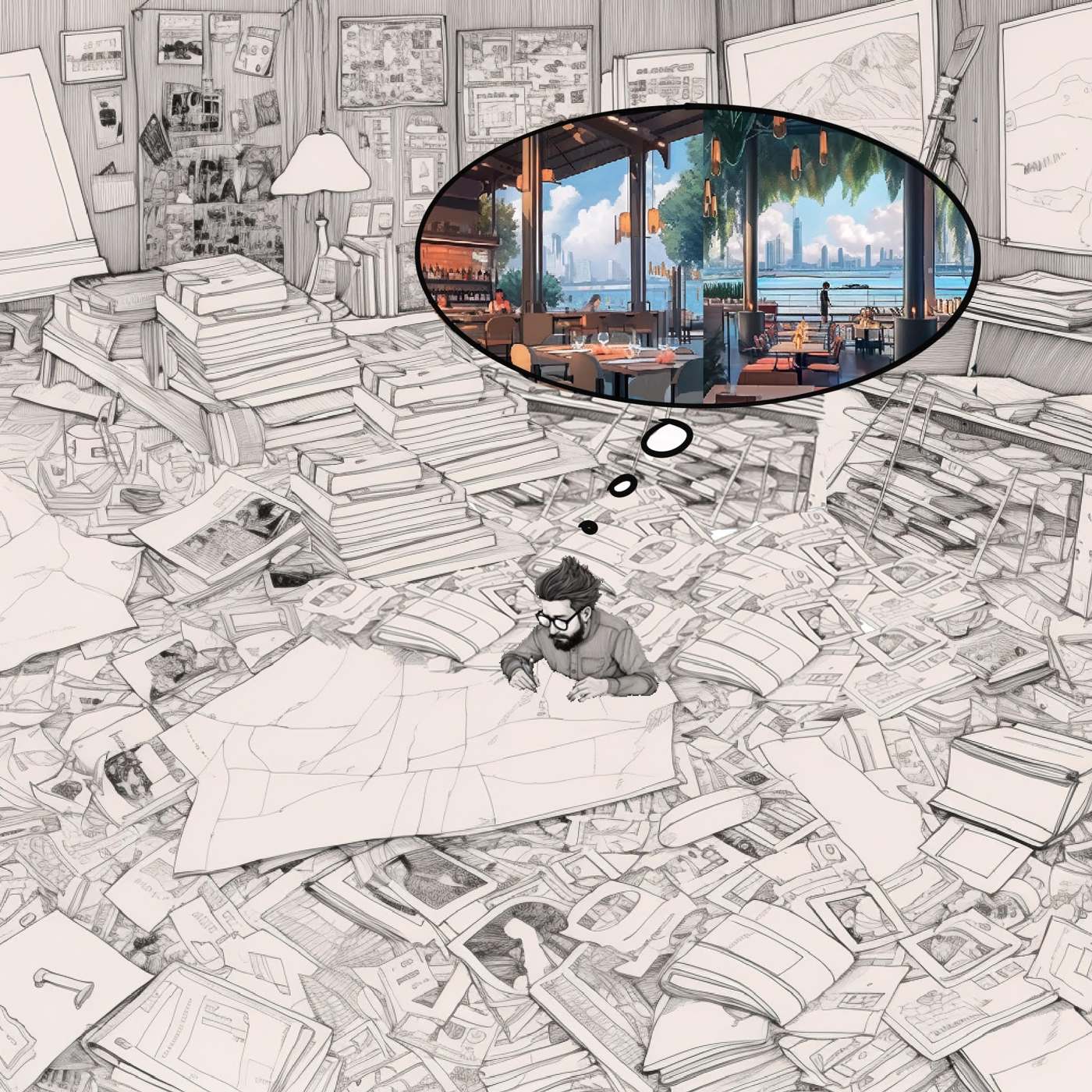 Concept art & illustration hors architecture — OXXO Studio