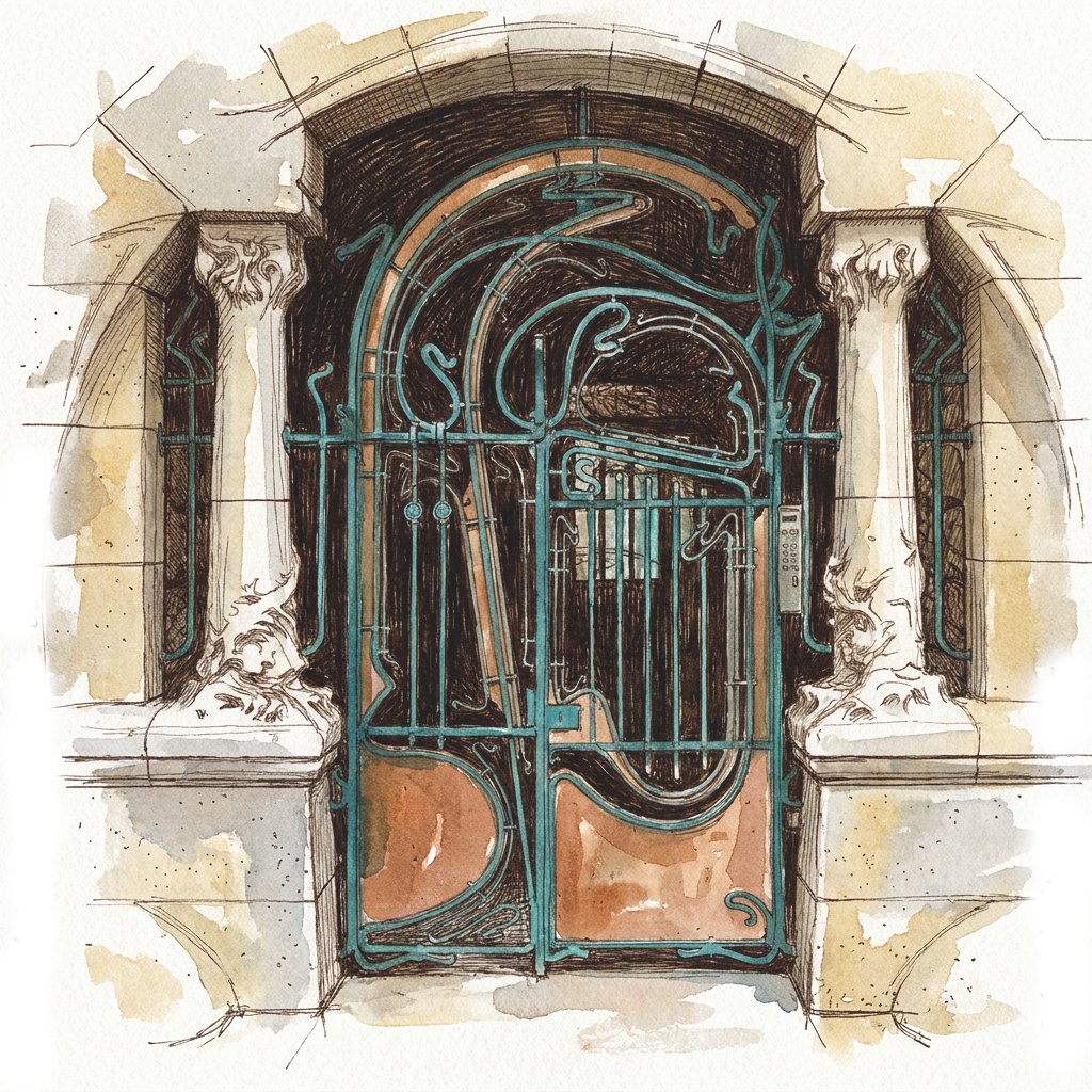 Un lieu dessiné à la main — OXXO Studio